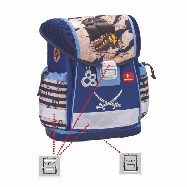 Školský set BELMIL Horse 3-dielny