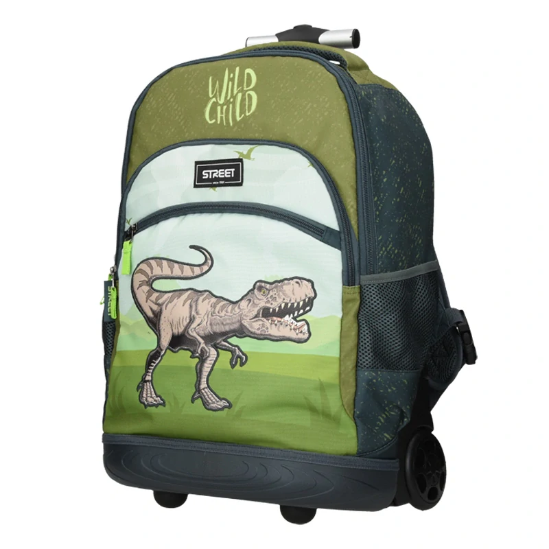 Školská taška na kolieskach STREET Dinosaur