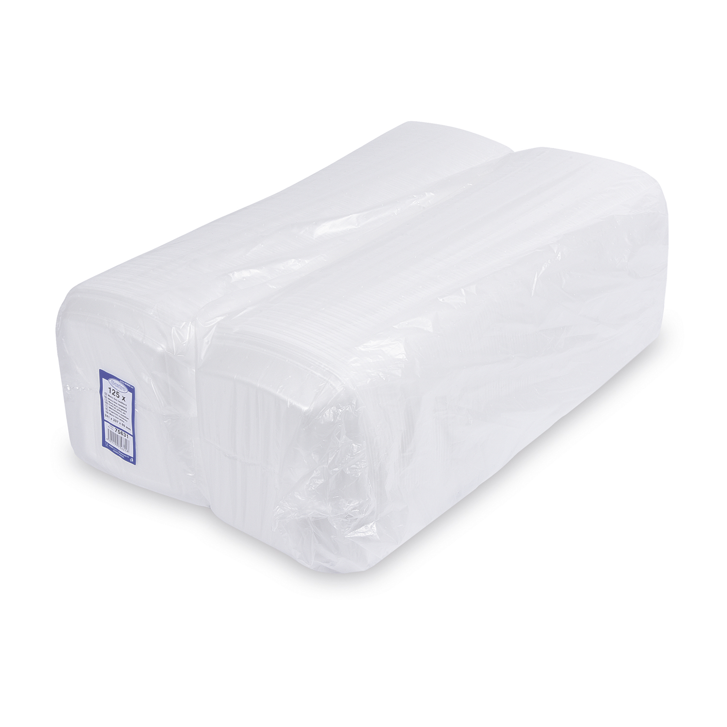 Termo-menu box/125ks nedelený biely