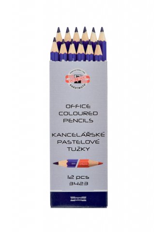 Farebná ceruzka KOH-I-NOOR 3423 EG červeno-modrá