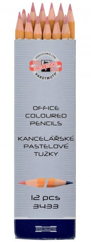 Farebná ceruzka KOH-I-NOOR 3433 EG červeno-modrá