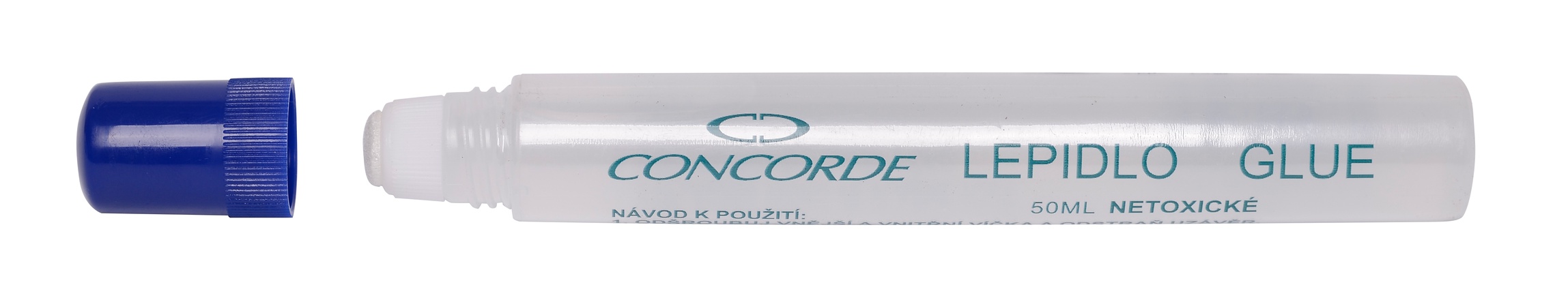 Lepidlo tekuté CONCORDE 50ml, transparentné