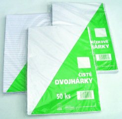 Dvojhárky A3/200 ks, linkované