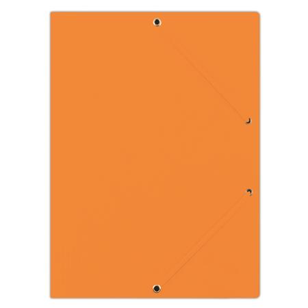 Odkladacie mapy A4 s gumičkou prešpán 253 oranžové