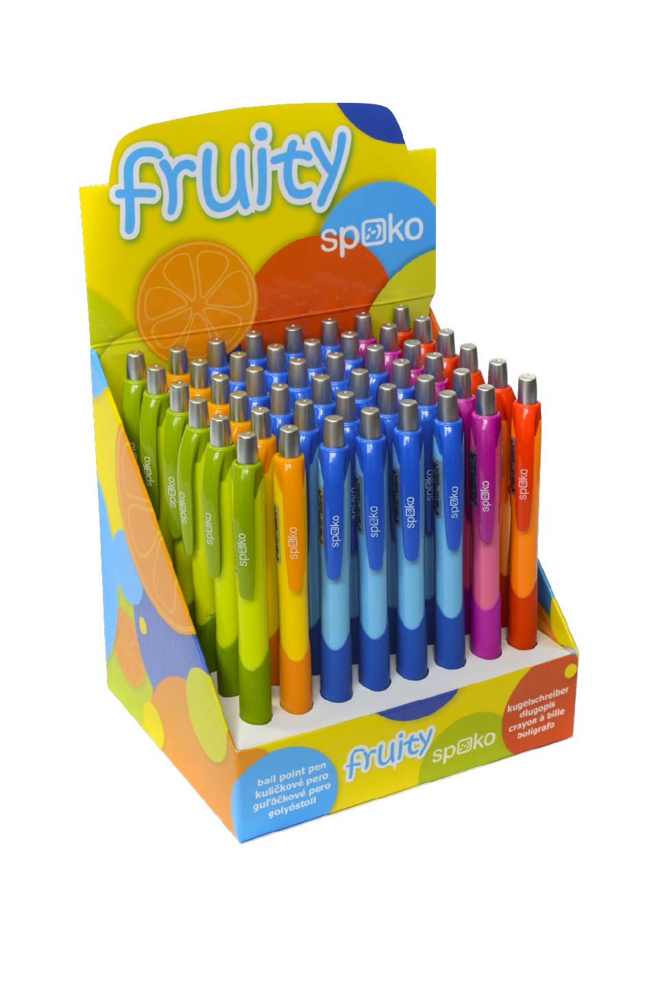 Guľôčkové pero SPOKO 0111 Fruity
