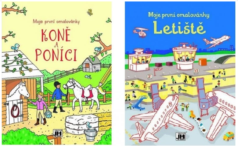 Maľovánky Prvé vymaľovánky JM