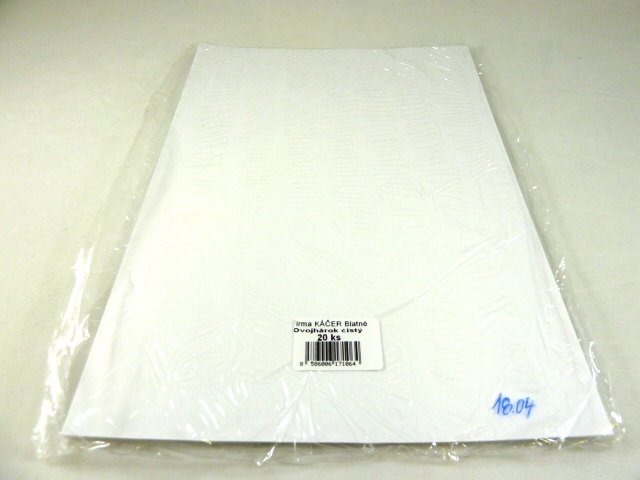 Dvojhárky A3/20 ks, čisté