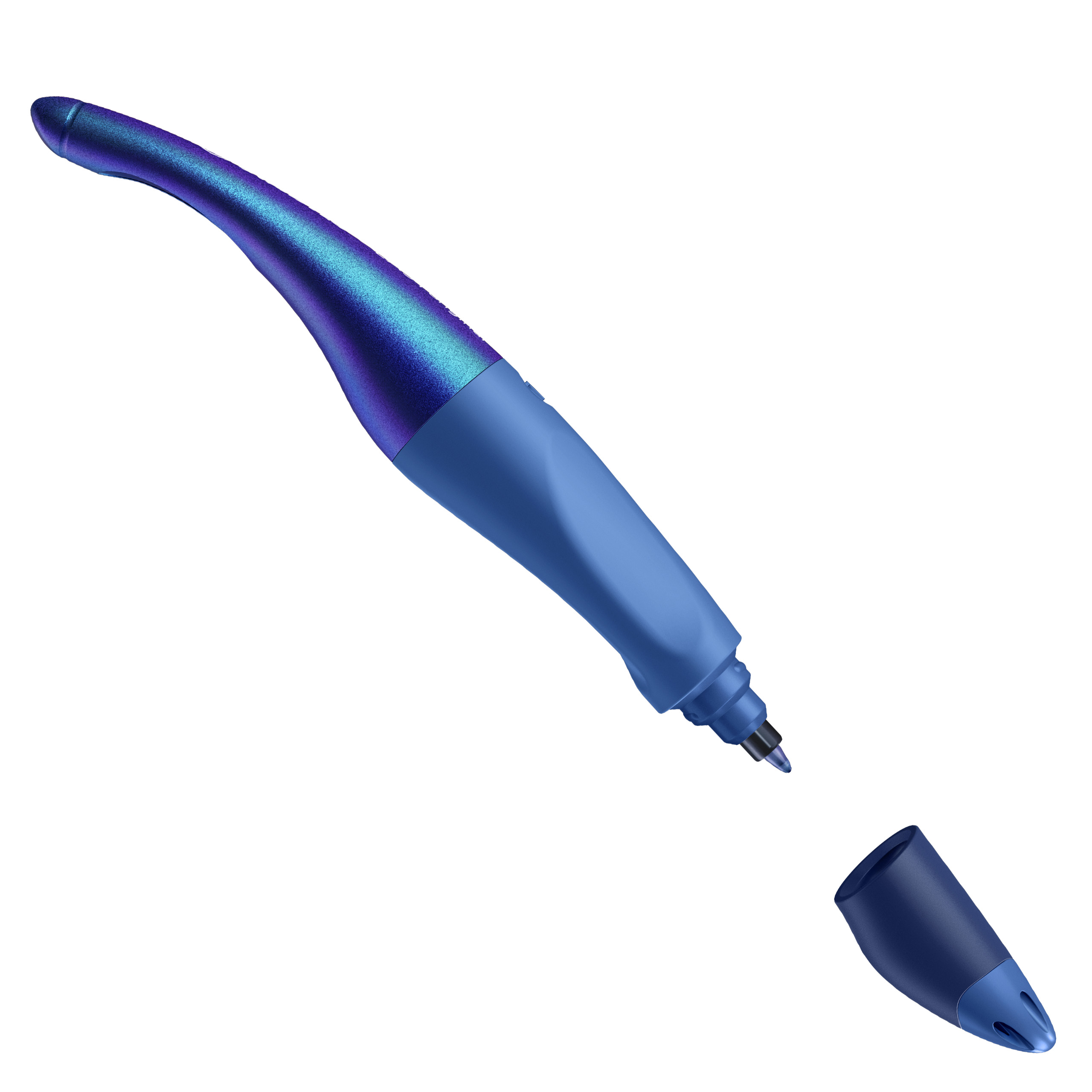 Roller STABILO EASY ľavák Holograph Edition modré