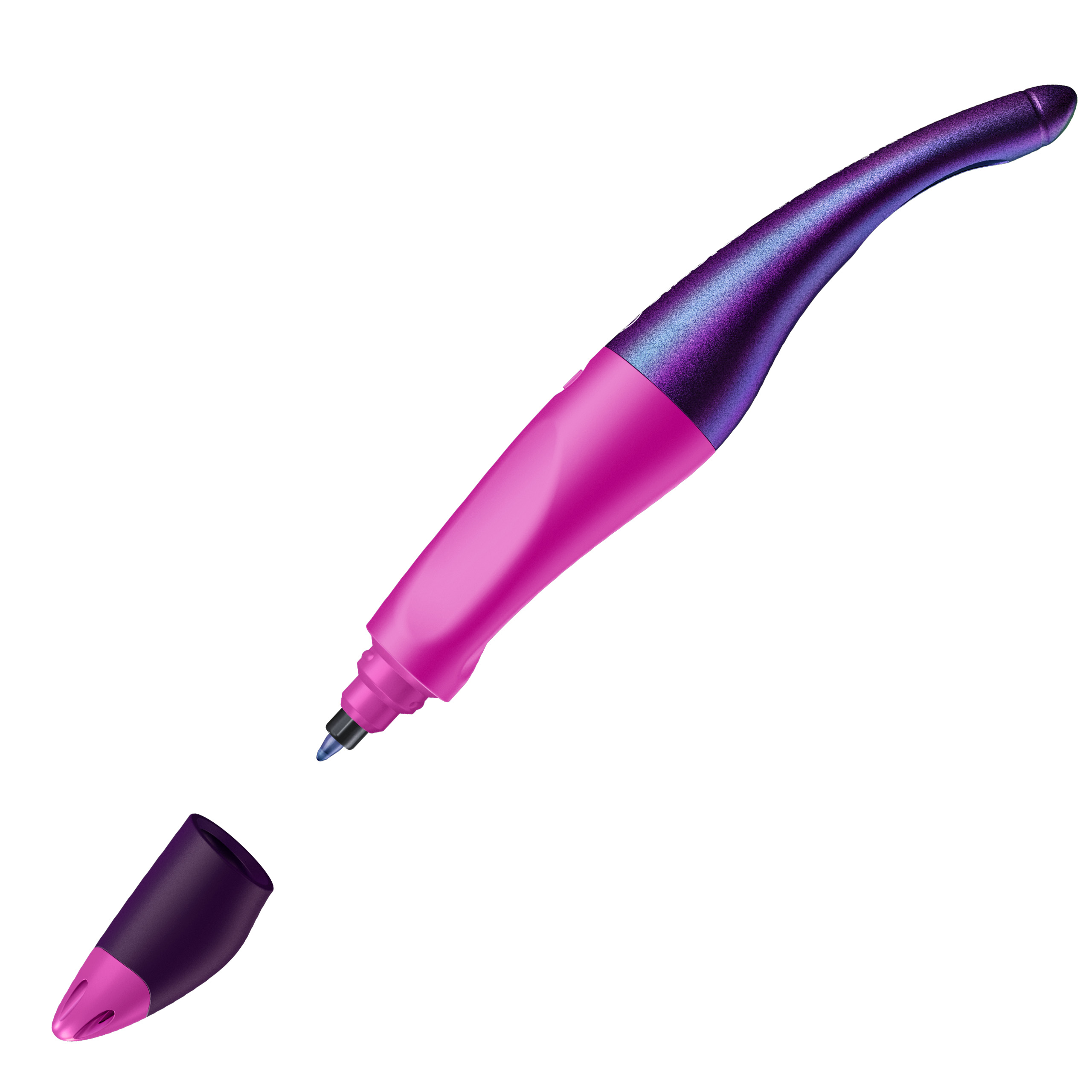 Roller STABILO EASY pravák Holograph Edition ružové