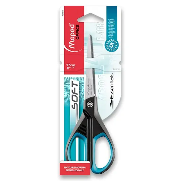 Nožnice MAPED Essentials Soft 17cm symetrické