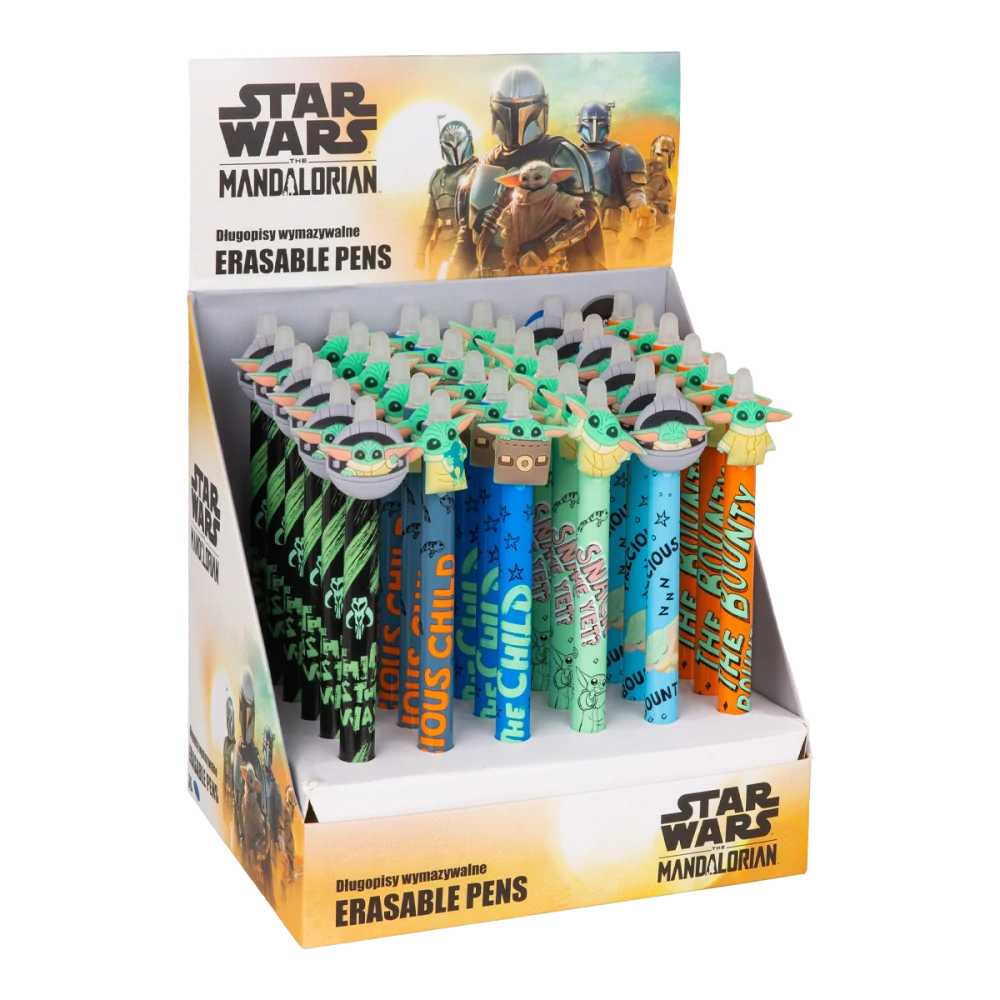 Pero gumovacie 0,5mm Colorino - Mandalorian Bab, modré