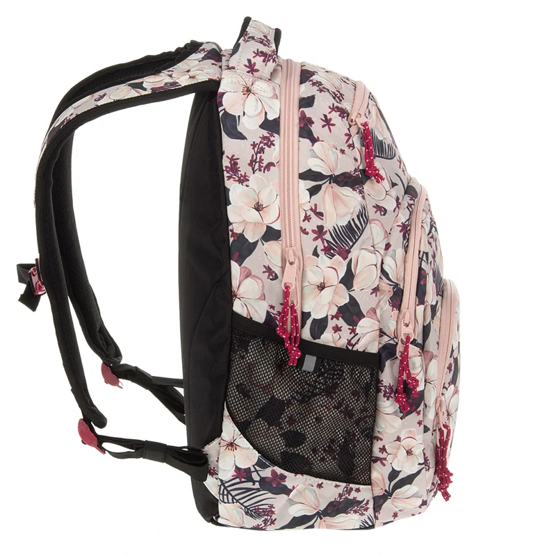 Študentský batoh ARS UNA 485 Flowery Pink