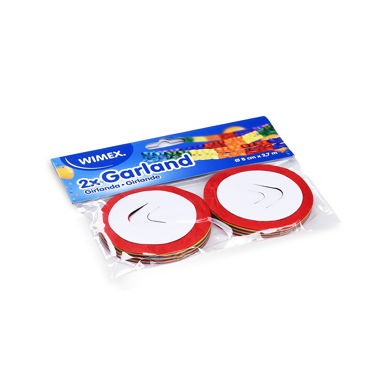 Girlanda 2,7m/8cm 2ks