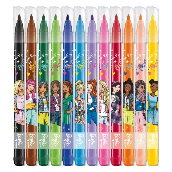 Popisovač MAPED Barbie/sada 12ks