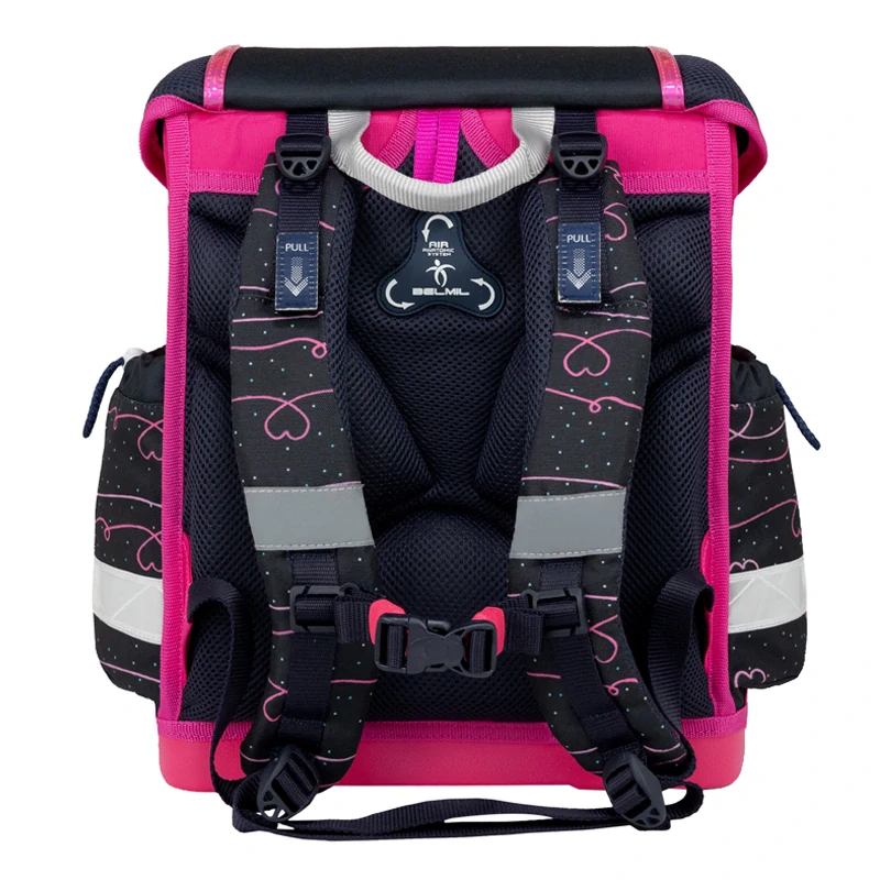 Školský set BELMIL Dark Pinky 3-dielny