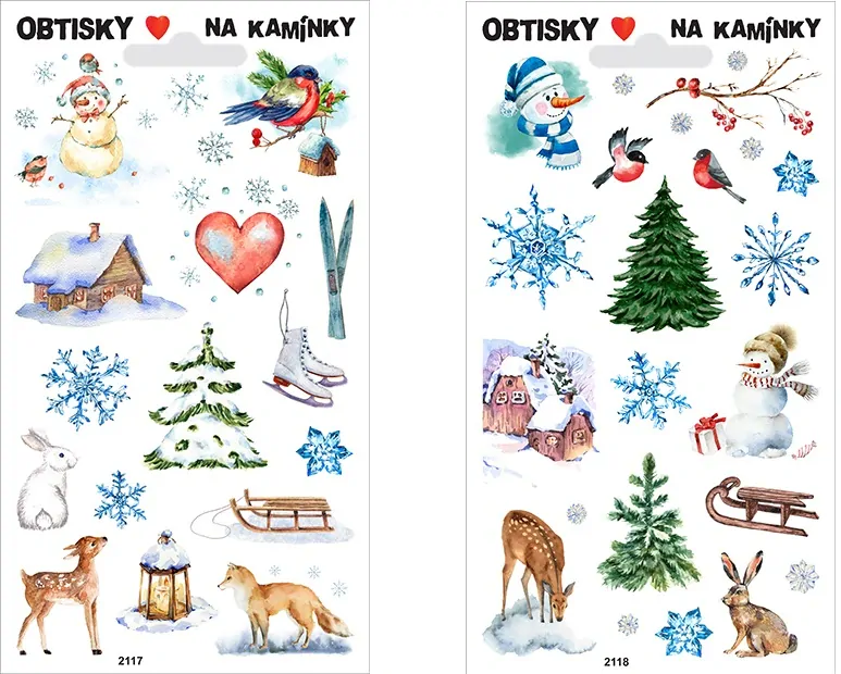 Nálepky na kamienky
