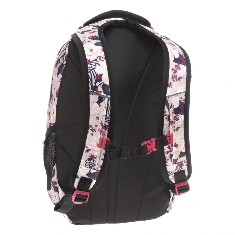 Študentský batoh ARS UNA 485 Flowery Pink