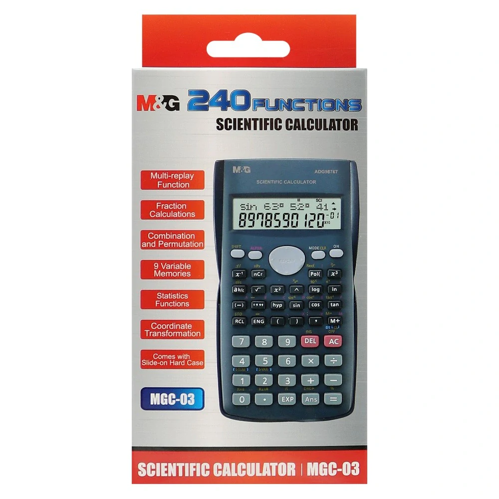 Kalkulačka M&G MGC-03 vedecká