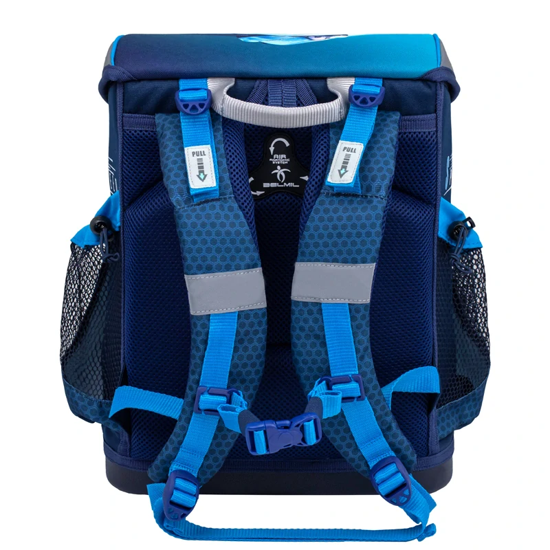 Školský set BELMIL Racing Blue Neon Mini 3-dielny