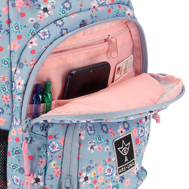 Študentský batoh ARS UNA 485 Pearl Blossom Blue