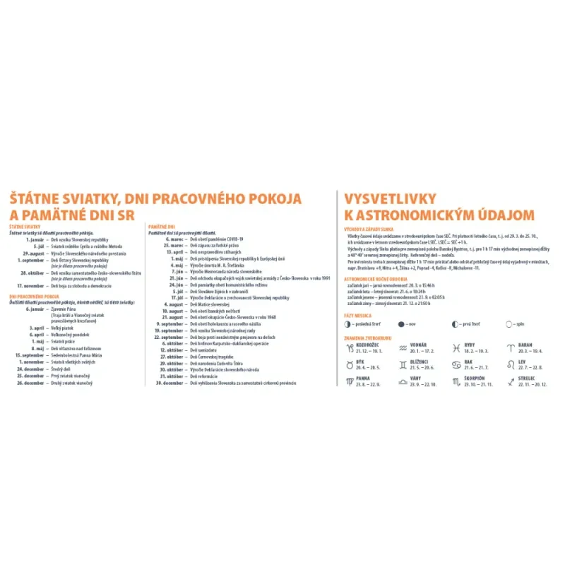 Kalendár stolový 2026 Pracovný Veľký