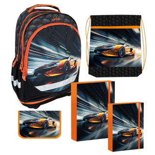 Školský set REYBAG Sport Car 5-dielny