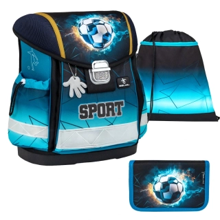 Školský set BELMIL Fire Football 3-dielny