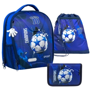 Školský set BELMIL Sturdy Football Champions 3-dielny