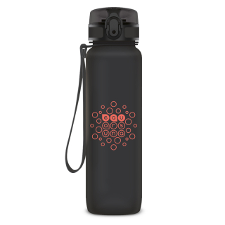 Zdravá fľaša ARS UNA 1000ml matná Dark Gray
