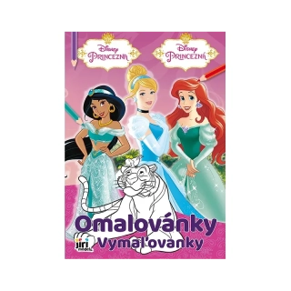 Maľovanky A4 Disney Princezné