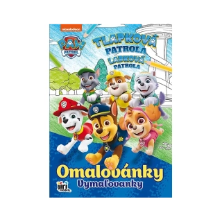 Maľovanky A4 Labková patrola