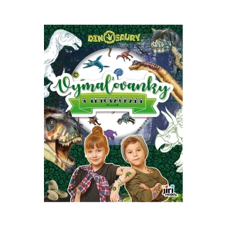 Maľovanky s tetovaním Dinosaury