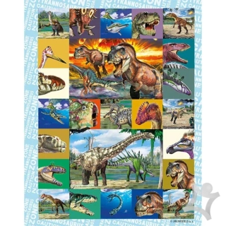 1000 samolepiek v zošite Dinosaury