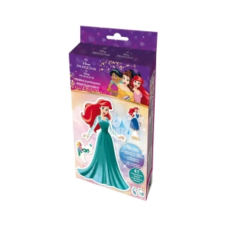 Magnetické obliekanie s maľovankou Disney Princezné