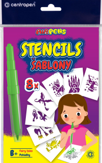 Šablóny Centropen 9996 B/8ks rozprávkové