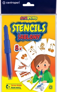 Šablóny Centropen 9996 C/8ks mix motívov