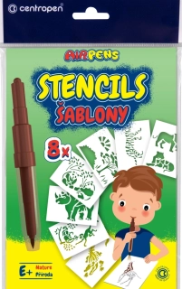 Šablóny Centropen 9996 E/8ks divoké zvieratá