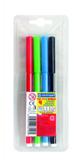 Popisovač CENTROPEN "7550"/sada 4ks