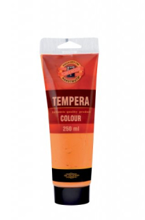 Farby temperové 250ml KOH-I-NOOR kadmium oranžová 