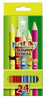 Farebné ceruzky KOH-I-NOOR 2144 "Centi"/24 farebná súprava