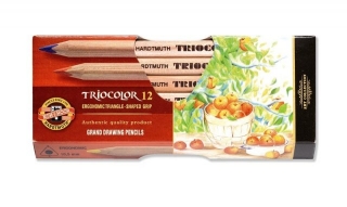 Farebné ceruzky KOH-I-NOOR 3152N "Triocolor"/12 farebná súprava