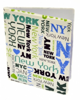 Obal na vernostné karty New York