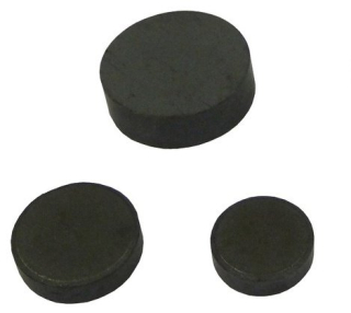 Magnety RON 16x5mm/100ks, okrúhle, čierne