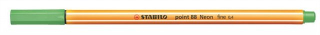 Liner STABILO Point 88/033 neónovo zelený