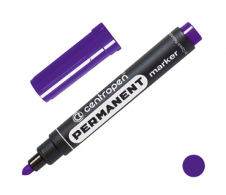 Popisovač CENTROPEN "8566" 2,5mm, permanent, fialový