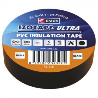 Páska izolačná PVC 15mm/10m čierna, F61512