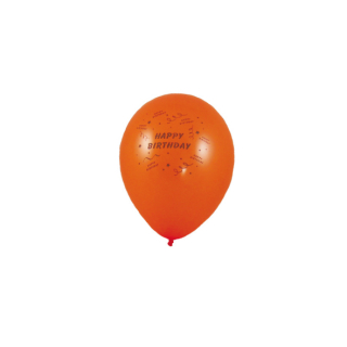 Balón M Happy Birthday 25cm/10ks