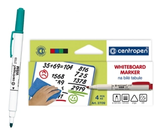 Popisovač CENTROPEN "2709" na tabule/sada 4ks