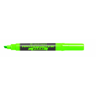 Zvýrazňovač CENTROPEN "8542 Flexi Neon" zelený