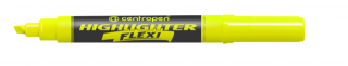 Zvýrazňovač CENTROPEN "8542 Flexi Neon" žltý